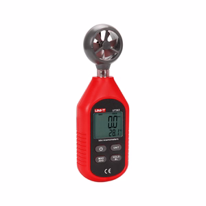 Uni-T UT363 -anemometri lämpötilan mittaustoiminnolla