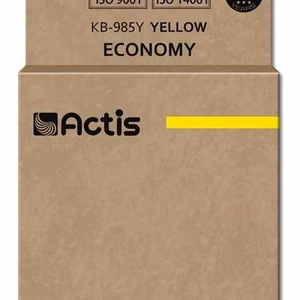 Actis KB-985Y muste (korvaa tuotteen Brother LC985Y; Standard; 19,5 ml; keltainen)