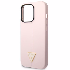 Guess Silikoni kolmio iPhone 14 Pro 6.1" kotelo - violetti