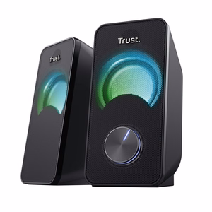 Trust Arys - RGB LED illuminated 2.0 speaker set (black)