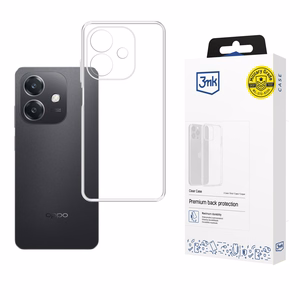 3mk Clear Case Oppo A40 / A40M / A3 4G:lle - läpinäkyvä