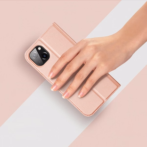 Dux Ducis Skin Pro Holster Flip Cover iPhone 14 Plus -puhelimelle sininen