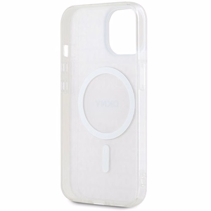 DKNY IML Mono & Stripe MagSafe case for iPhone 15 / 14 / 13 - pink