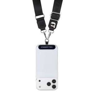 Karl Lagerfeld Universal Crossbody Strap Karl Patch black