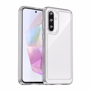 Outer Space Suojakuori Samsung Galaxy A26:lle joustava kehys - läpinäkyvä
