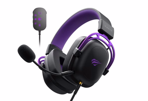 Havit H2002C+U - pelikuulokkeet (mustanvioletti)