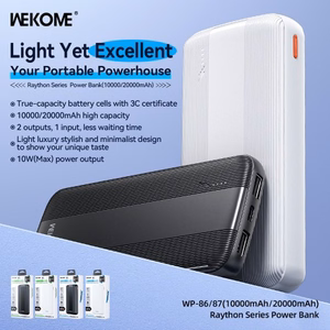 Power Bank WK Design "WP-87" Black 20000mAh