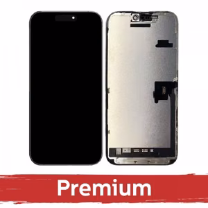 LCD-naytto yhteensopiva iPhone 16 Pro musta (Hard OLED / Premium) /*Removable IC*/