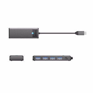 Orico PAPW4A-C3 USB-A Hub Docking Station 4x USB-A 3.0 - Black