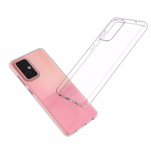 Geeli tapauksessa kansi Ultra Clear 0.5mm Samsung Galaxy A73 läpinäkyvästä