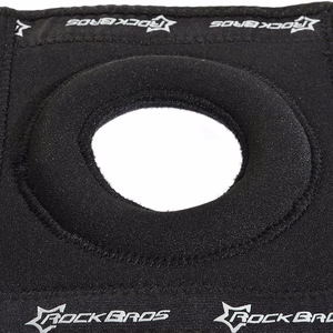Rockbros LF1106M polvilumpion ja polvinivelen urheilusuoja, koko M - musta