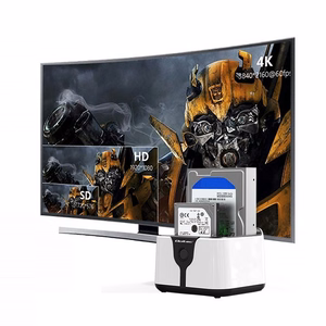SATA III USB 3.0 Super speed 5Gb/s with Clonning function (Qoltec 50309 HDD SSD 2.5" 3.5" docking station)