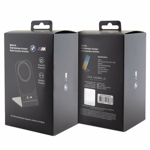BMW nice. induktio BMDCSMADGPK 15W musta/musta M Edition MagSafe