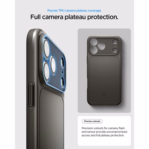 Spigen Thin Fit MagSafe -suojakuori iPhone 17 Pro / 18 Pro -malleille, musta