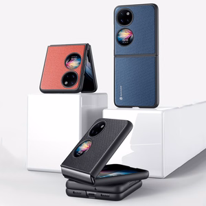 Dux Ducis Fino tapauksessa on valmistettu nylon materiaalista Huawei P50 Pocket musta