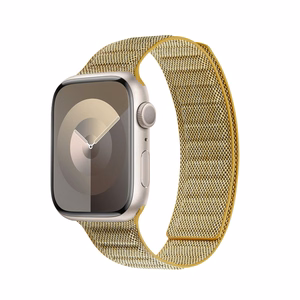 Crong Melange magnetic strap for Apple Watch 38 / 40 / 41 mm and 42 mm (Series 10 / 11), yellow melange