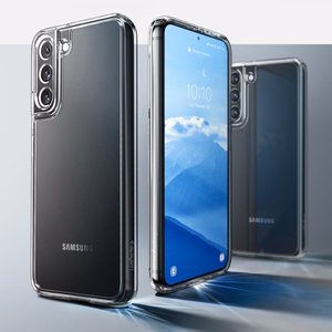 Spigen Ultra Hybrid tapauksessa Samsung Galaxy S22 kristallinkirkas
