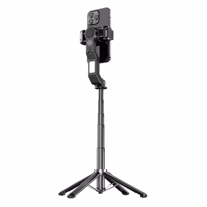 Blavec Selfie Stick Aluminium Fusion P-10 Gimbal tripod + remote control 1 metre (SSFP10G-TRB10) black