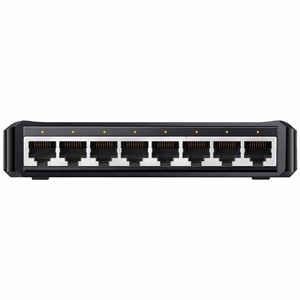 Cudy GS108D network switch Unmanaged Gigabit Ethernet (10/100/1000) Black