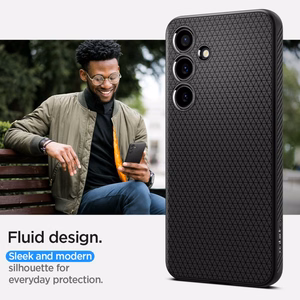 Spigen Liquid Air Case for Samsung Galaxy S24 - Matte Black