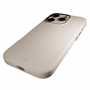 Puro Icon Mag Pro MagSafe Silikoninen Suojakuori iPhone 16 Prolle - beige