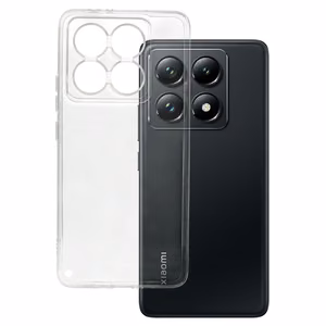Ultra Clear 1mm Suojakuori Xiaomi 14T Pro:lle läpinäkyvä