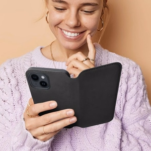 Puhelimen suojakuori Dual Pocket Xiaomi Redmi Note 13 Pro 4G / Poco M6 Pro 4G musta