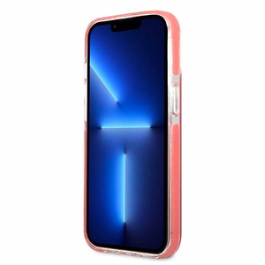 Karl Lagerfeld KLHCP13LTPECPI iPhone 13 Pro / 13 6.1" kovakuori fuksia Choupette Head