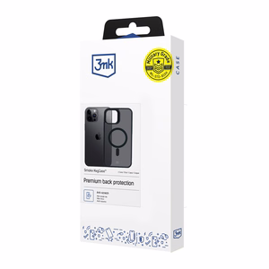3mk Smoke MagCase Apple iPhone 12 Pro Max:lle - Musta