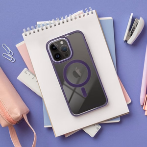Suojakuori iPhone 13 PRO:lle Color Edge Mag Cover yhteensopiva MagSafe sininen