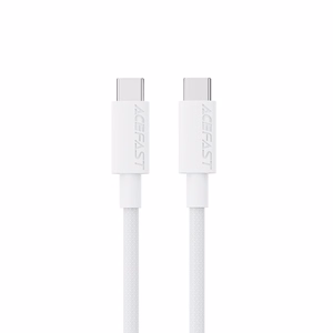 USB-kaapeli Acefast C18-03 60W USB-C – USB-C 1,2 m valkoinen