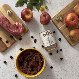 OLLO Pure Deer -koirien märkäruoka, 850 g