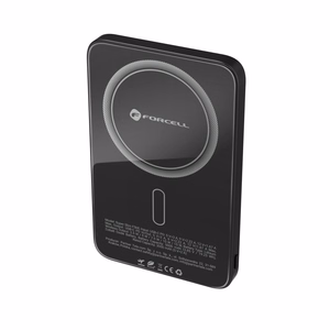 Varavirtalähde MagSafella Forcell F-Energy SuperSlim F5K8 QC4.0 PD3.0 15W 5000 mAh musta