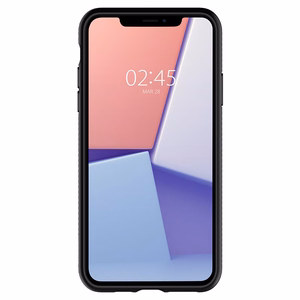 Spigen Liquid Air iPhone 11 kotelo - Matta musta