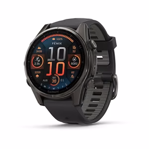 Garmin Fenix 8 Sapphire älykello, musta/harmaa 010-02903-21