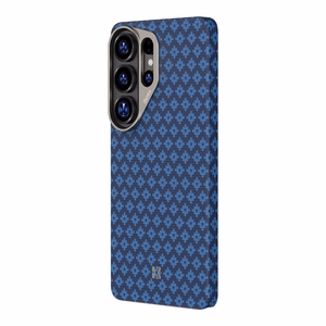Benks Magnetic Armor Air Grid Kevlar suojakuori metallikehys 600D A050 Samsung Galaxy S26 Ultra:lle sininen