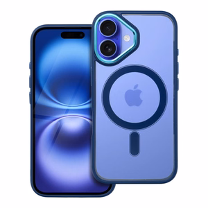 Suojakuori iPhone 16:lle Color Edge Mag Cover yhteensopiva MagSafe sininen