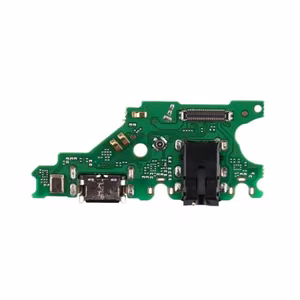 Charging Port Compatible With Huawei Mate 20 Lite with Flex Silver OEM