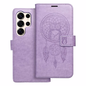 MEZZO-kirjakotelo SAMSUNG S25 Ultra unisieppari violetti