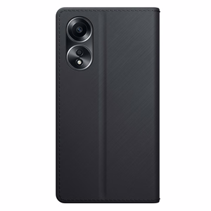 3mk Wallet Case lompakkokotelo Oppo A58 4G - musta