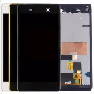 LCD-näyttö yhteensopiva Sony Xperia M5 E5603 valkoinen HQ