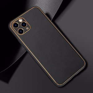 TEL PROTECT Luxury Suojakuori iPhone 13 Pro Max:lle musta