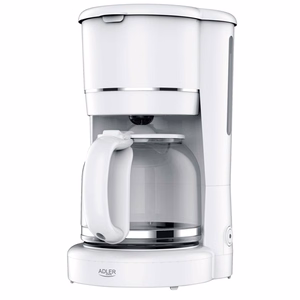 Adler AD 4383w suodatinkahvinkeitin jauhetulle kahville, 1,5 l, valkoinen