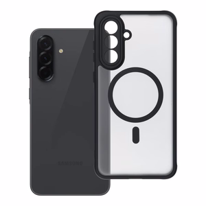 FULL MATTE MAG COVER puhelimen kuori, MagSafe-yhteensopiva, SAMSUNG A36, musta