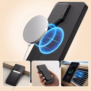 Tech-Protect Kevlar Aura MagSafe Suojakuori Samsung Galaxy S26 Ultra:lle musta ja oranssi
