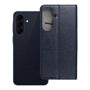 SMART MAGNETO Book -suojakuori Samsung A57:lle laivastonsininen