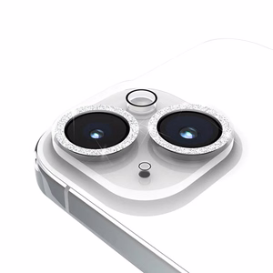 Case-Mate Sparkle Lens Protector tempered-glass camera-lens protector for iPhone 15 / 15 Plus, Twinkle pattern