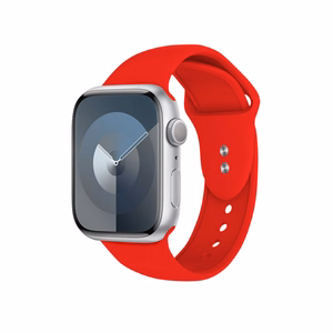 Crong Liquid strap for Apple Watch 38 / 40 / 41 / 42 mm, red