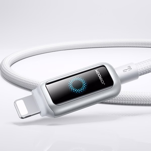 USB-kaapeli Joyroom S-A55 USB-A - Lightning 3 A 1,2 m valkoinen