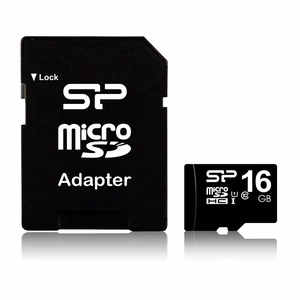 Silicon Power SP016GBSTH010V10SP muistikortti 16 GB MicroSDHC UHS-I Class 10